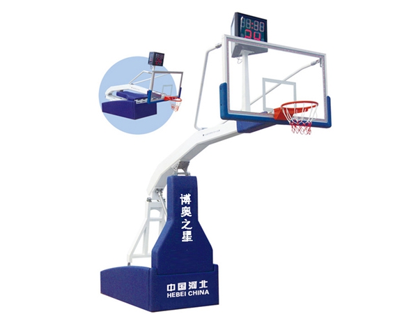 BAZX-1002遥控电动液压篮球架